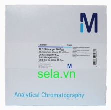 TLC Silica gel 60 F₂₅₄ 25 Aluminium sheets 20 x 20 cm